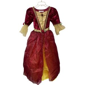 Disney Store Belle Beauty and the Beast Costume Dress Girls Size 9 10
